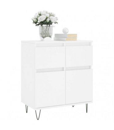 vidaXL Sideboard White 60x35x70 cm Engineered Wood — V0672040467