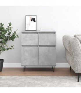 vidaXL Sideboard Concrete Grey 60x35x70 cm Engineered Wood — V0672040468
