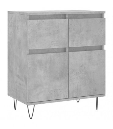 vidaXL Sideboard Concrete Grey 60x35x70 cm Engineered Wood — V0672040468