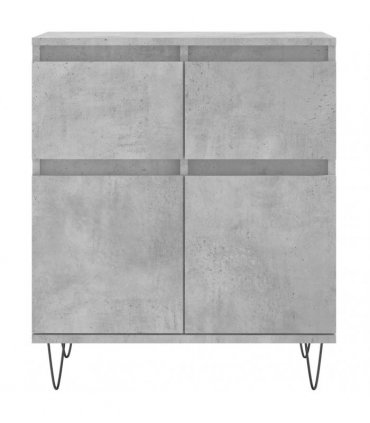 vidaXL Sideboard Concrete Grey 60x35x70 cm Engineered Wood — V0672040468