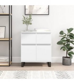 vidaXL Sideboard White 60x35x70 cm Engineered Wood — V0672040473
