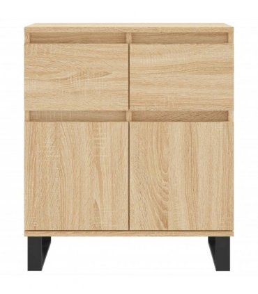 vidaXL Sideboard Sonoma Oak 60x35x70 cm Engineered Wood — V0672040474