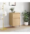 vidaXL Sideboard Sonoma Oak 40x35x70 cm Engineered Wood — V0672040483