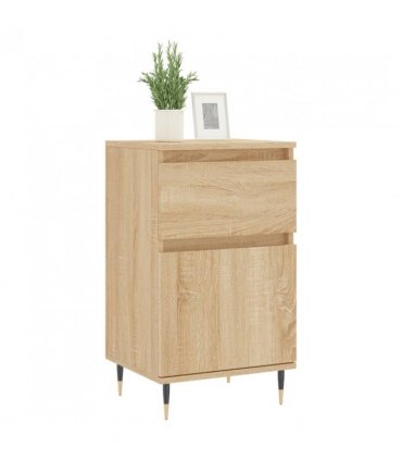 vidaXL Sideboard Sonoma Oak 40x35x70 cm Engineered Wood — V0672040483