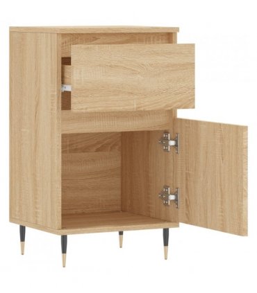 vidaXL Sideboard Sonoma Oak 40x35x70 cm Engineered Wood — V0672040483