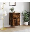 vidaXL Sideboard Smoked Oak 40x35x70 cm Engineered Wood — V0672040485