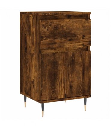 vidaXL Sideboard Smoked Oak 40x35x70 cm Engineered Wood — V0672040485