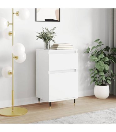 vidaXL Sideboard White 40x35x70 cm Engineered Wood — V0672040490
