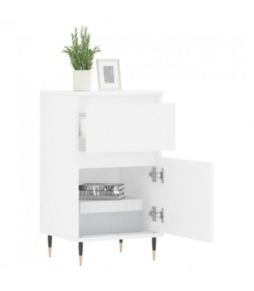 vidaXL Sideboard White 40x35x70 cm Engineered Wood — V0672040490