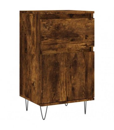 vidaXL Sideboard Smoked Oak 40x35x70 cm Engineered Wood — V0672040492
