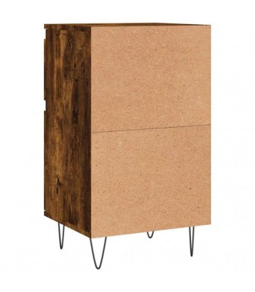 vidaXL Sideboard Smoked Oak 40x35x70 cm Engineered Wood — V0672040492