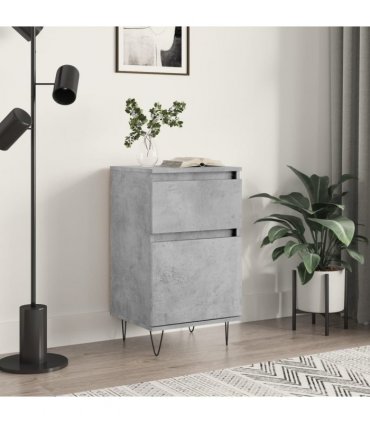 vidaXL Sideboard Concrete Grey 40x35x70 cm Engineered Wood — V0672040494