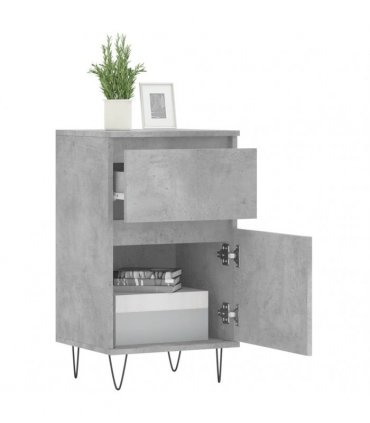 vidaXL Sideboard Concrete Grey 40x35x70 cm Engineered Wood — V0672040494