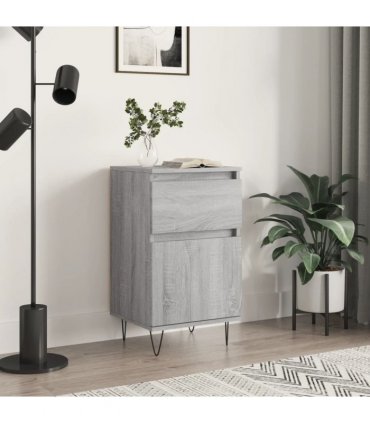 vidaXL Sideboard Grey Sonoma 40x35x70 cm Engineered Wood — V0672040501