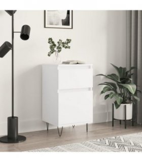 vidaXL Sideboard White 40x35x70 cm Engineered Wood — V0672040504