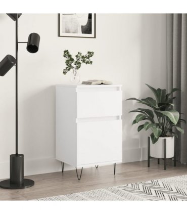 vidaXL Sideboard White 40x35x70 cm Engineered Wood — V0672040504