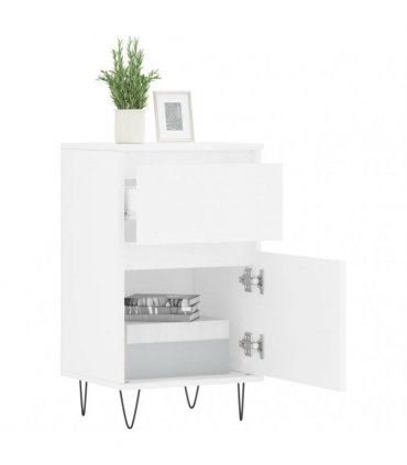 vidaXL Sideboard White 40x35x70 cm Engineered Wood — V0672040504