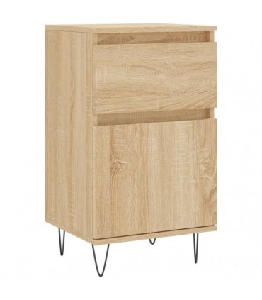 vidaXL Sideboard Sonoma Oak 40x35x70 cm Engineered Wood — V0672040506