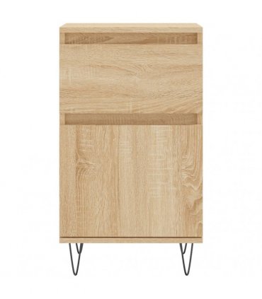 vidaXL Sideboard Sonoma Oak 40x35x70 cm Engineered Wood — V0672040506