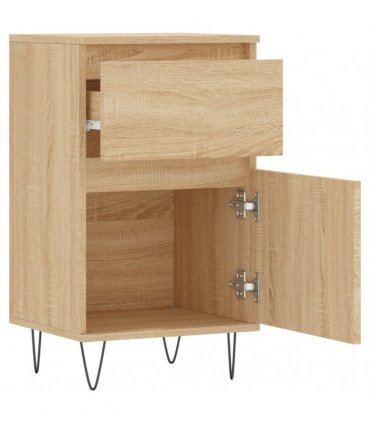 vidaXL Sideboard Sonoma Oak 40x35x70 cm Engineered Wood — V0672040506
