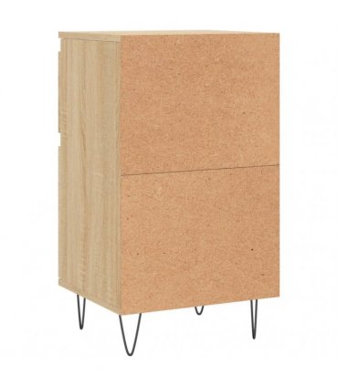vidaXL Sideboard Sonoma Oak 40x35x70 cm Engineered Wood — V0672040506