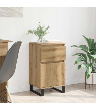vidaXL Sideboard Artisan oak 35 x 40 x 70 cm Engineered wood — V0672040507