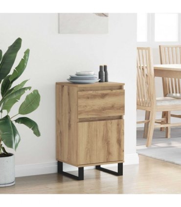 vidaXL Sideboard Artisan oak 35 x 40 x 70 cm Engineered wood — V0672040507