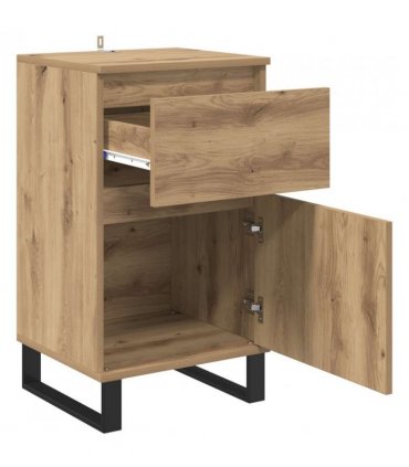 vidaXL Sideboard Artisan oak 35 x 40 x 70 cm Engineered wood — V0672040507