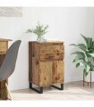 vidaXL Sideboard with Drawer Old wood 35 x 40 x 70 cm Engineered wood — V0672040509