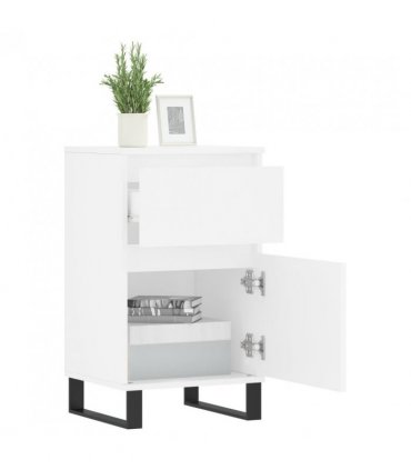 vidaXL Sideboards 2 pcs White 40x35x70 cm Engineered Wood — V0672040511