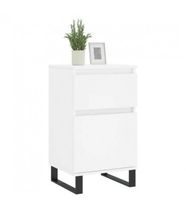 vidaXL Sideboard White 40x35x70 cm Engineered Wood — V0672040512