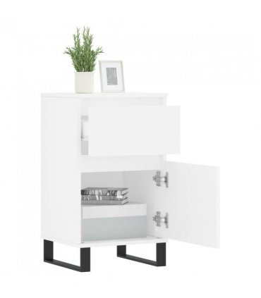 vidaXL Sideboard White 40x35x70 cm Engineered Wood — V0672040512