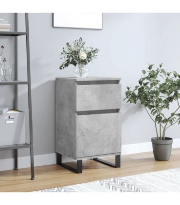 vidaXL Sideboard Concrete Grey 40x35x70 cm Engineered Wood — V0672040516