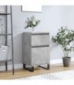 vidaXL Sideboard Concrete Grey 40x35x70 cm Engineered Wood — V0672040516