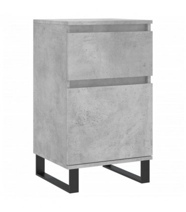 vidaXL Sideboards 2 pcs Concrete Grey 40x35x70 cm Engineered Wood — V0672040520