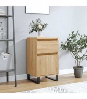 vidaXL Sideboard Sonoma Oak 40x35x70 cm Engineered Wood — V0672040521