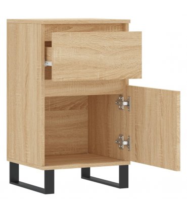 vidaXL Sideboard Sonoma Oak 40x35x70 cm Engineered Wood — V0672040521