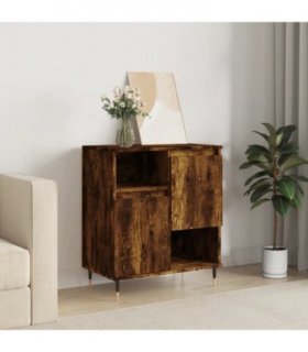 vidaXL Sideboard Smoked Oak 60x35x70 cm Engineered Wood — V0672040523