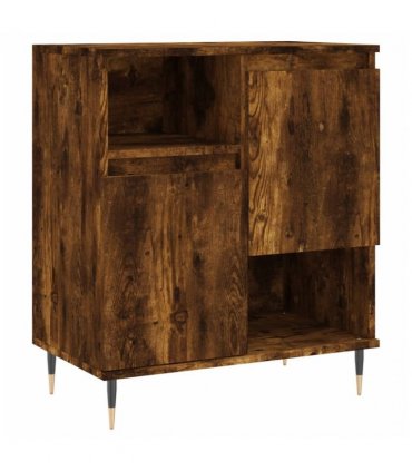 vidaXL Sideboard Smoked Oak 60x35x70 cm Engineered Wood — V0672040523