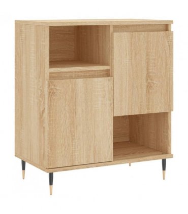 vidaXL Sideboard Sonoma Oak 60x35x70 cm Engineered Wood — V0672040524