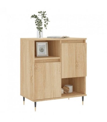 vidaXL Sideboard Sonoma Oak 60x35x70 cm Engineered Wood — V0672040524