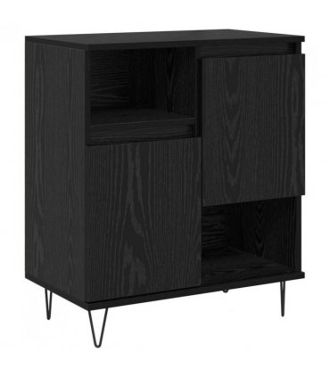 vidaXL Sideboard Black Oak 60 x 35 x 70 cm — V0672040530