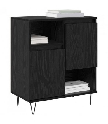 vidaXL Sideboard Black Oak 60 x 35 x 70 cm — V0672040530