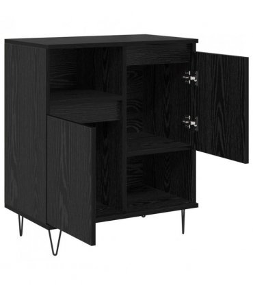vidaXL Sideboard Black Oak 60 x 35 x 70 cm — V0672040530
