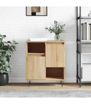 vidaXL Sideboard Sonoma Oak 60x35x70 cm Engineered Wood — V0672040535