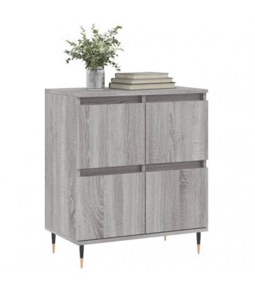 vidaXL Sideboard Grey Sonoma 60x35x70 cm Engineered Wood — V0672040543