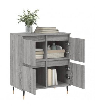 vidaXL Sideboard Grey Sonoma 60x35x70 cm Engineered Wood — V0672040543