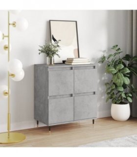 vidaXL Sideboard Concrete Grey 60x35x70 cm Engineered Wood — V0672040546