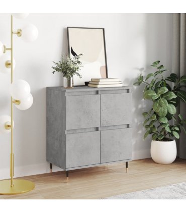 vidaXL Sideboard Concrete Grey 60x35x70 cm Engineered Wood — V0672040546
