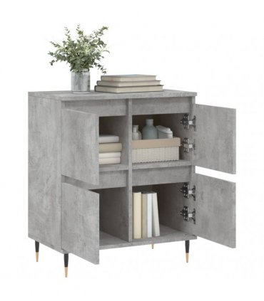 vidaXL Sideboard Concrete Grey 60x35x70 cm Engineered Wood — V0672040546